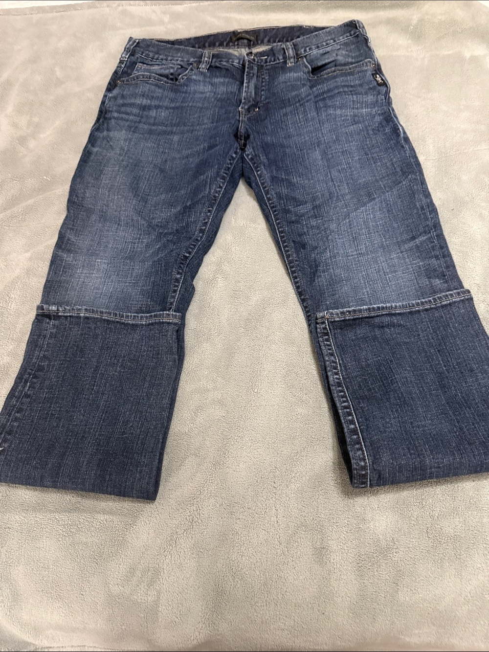 Silver Jeans Dark Blue Bootcut Men's Denim